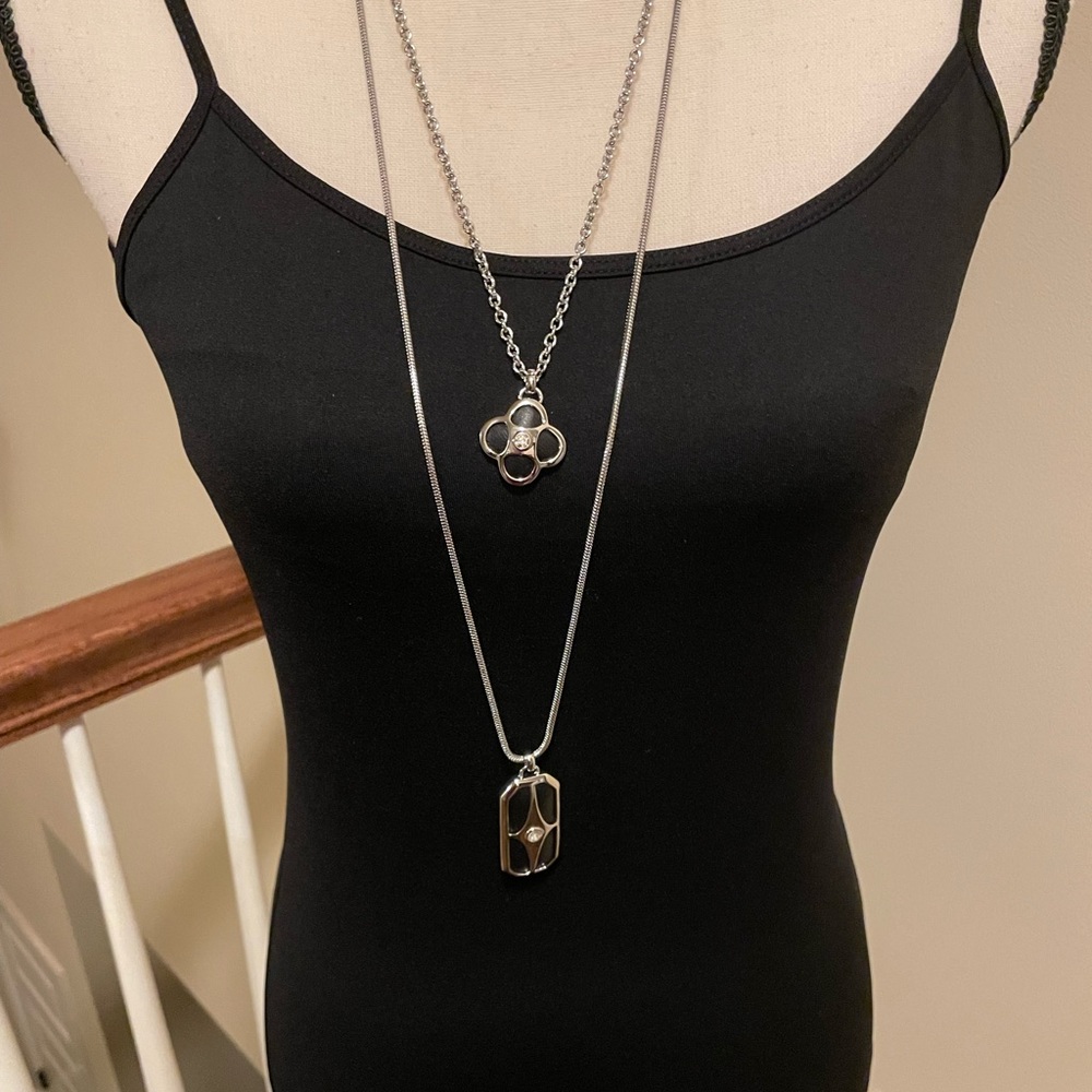 NWOT WHBM long double necklace